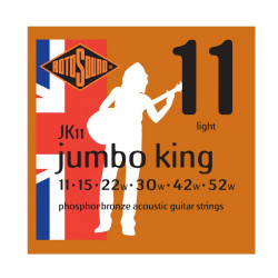 Encordado Rotosound Para Guitarra Acustica - JK11 - 11-52