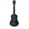 Ukelele - Soprano - Coco - Negro Con Funda
