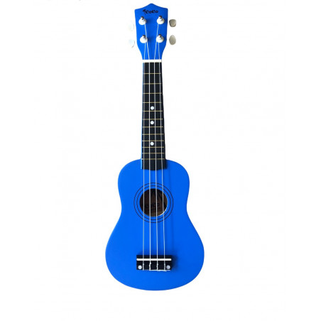 Ukelele -Soprano- Coco - Azul - Con Funda