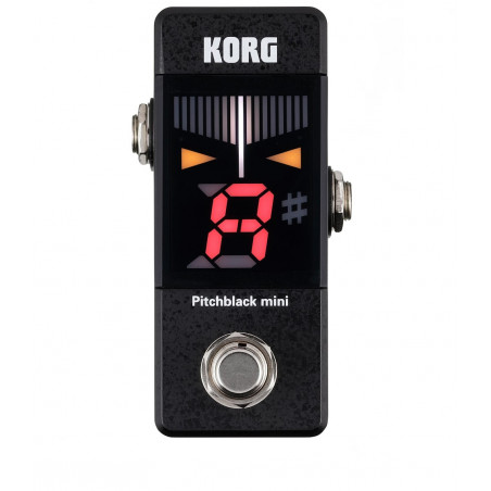 Pedal Afinador Korg - Pitchblack Mini - Cromatico - Trubypass