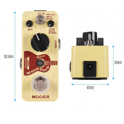 Pedal de Efectos - Mooer - Woodverb - (Reverb)