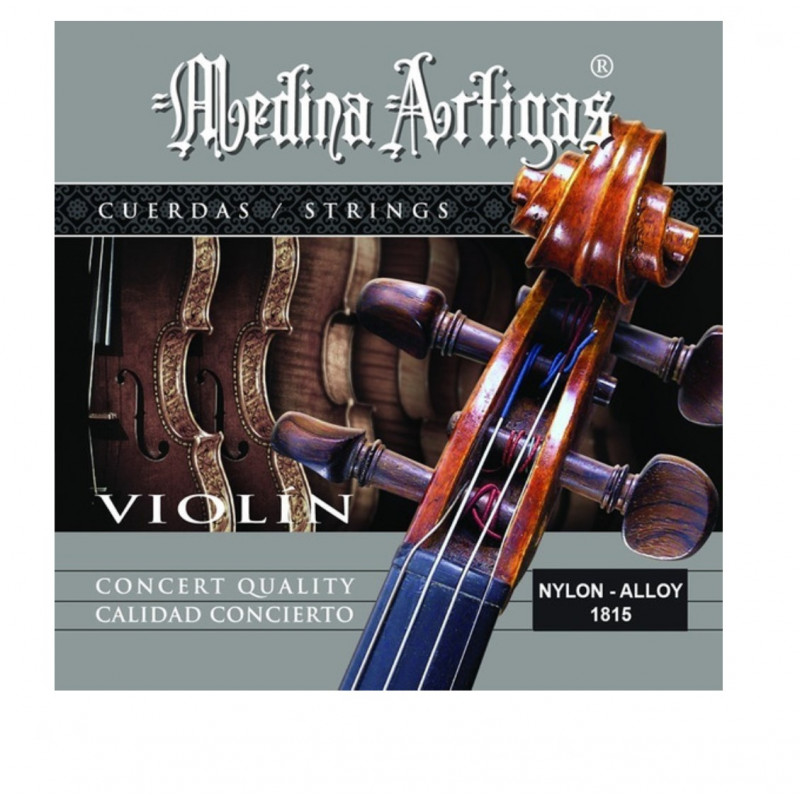 Encordado para Violin - Medina Artigas - 1815 4/4 Acero Nylon