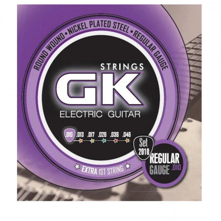 Encordado para Guitarra Electrica - Gk - 10-46