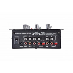 Mixer DJ - Moon - Mdj-206 Usb/BL - (2 canales - 4 entradas)