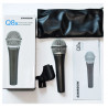 Microfono Dinamico - Samson - Q-8x Profesional - Con Estuche Y Pipeta
