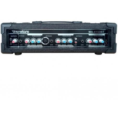 Cabezal Potenciado Wenstone - Ma4150bt 150w 4canales Bluetooth