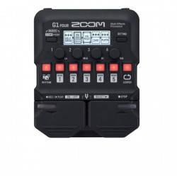 Pedalera Zoom - G1 Four - Guitarra