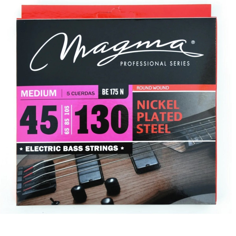 Encordado Para Bajo - Magma - 45-130 - 5 Cuerdas