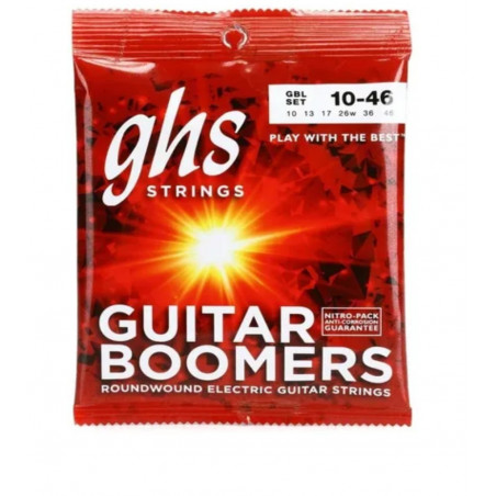 Encordado Para Guitarra Electrica Ghs - Boomers 10-46