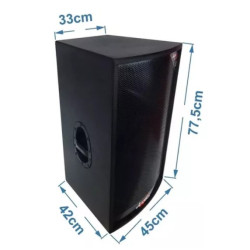 Bafles Apogee A-15 - 15" 300w