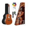 Guitarra Acustica Sx - Sd103Br Brown - Pack Accesorios