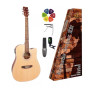 Guitarra Electroacsutica Sx - Sd 104 Cek - Pack Accesorios