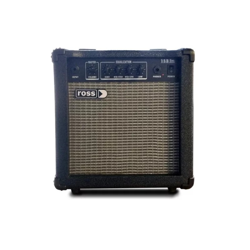 Amplificador para Bajo Ross - B-15 - 1x8" 15w