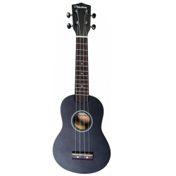 Ukelele Soprano Veston Negro - con Funda