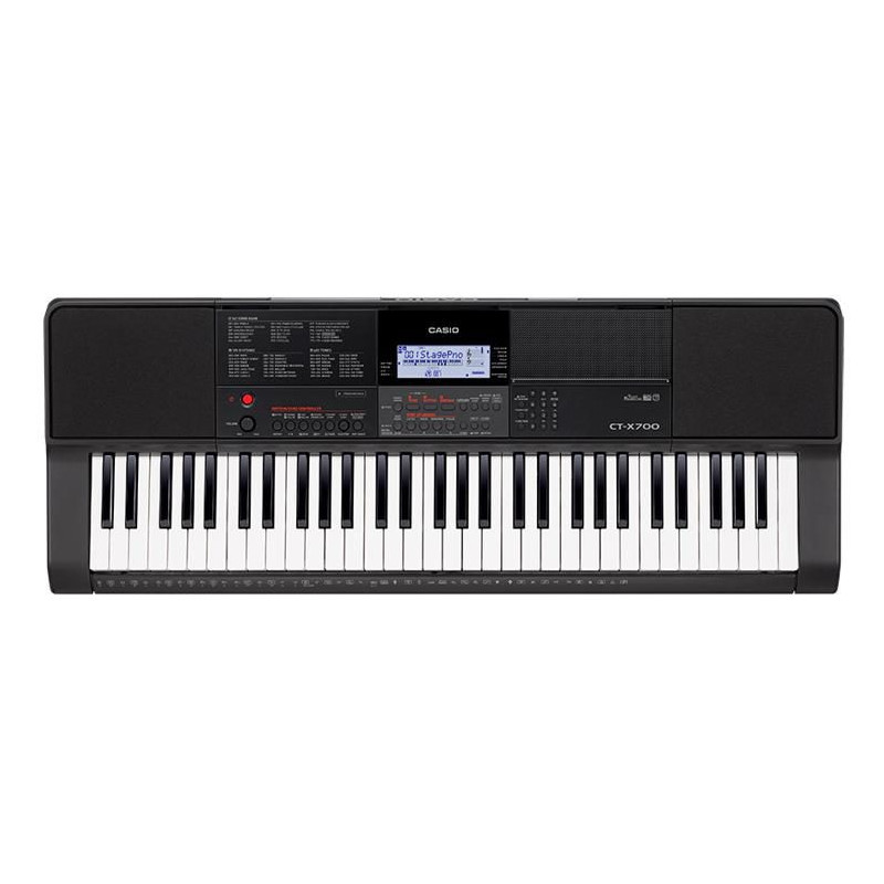 Teclado Casio - CT-X700 - 5 Octavas - 61 Teclas  - Sensitivo