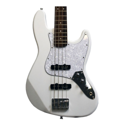 Bajo electrico Newen Jazz-Bass Blanco