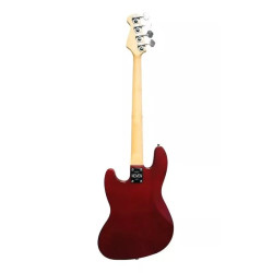 Bajo electrico Newen Jazz-Bass Red Wood