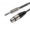 Cable de Microfono - Roxtone - Canon Plug - 6 Metros