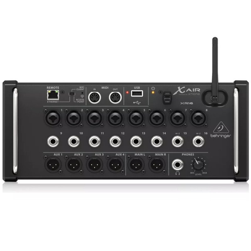 Consola Digital Behringer Xair - Xr16 - 16 Canales Wifi Usb