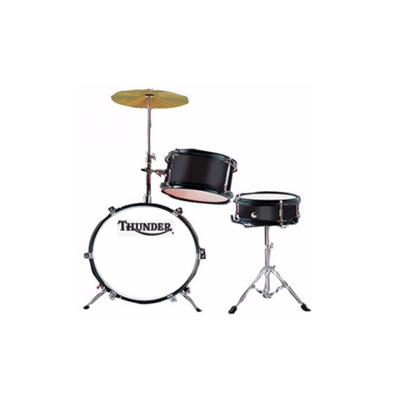 Bateria Para Niño Thunder Jbj1044-bk Color Negro