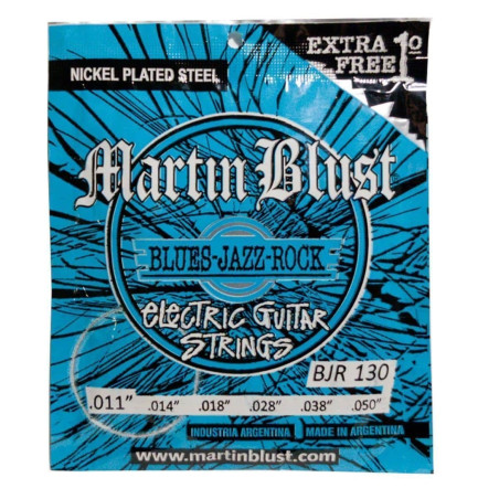 Encordado Para Guitarra Electrica -Martin Blust - 11-50