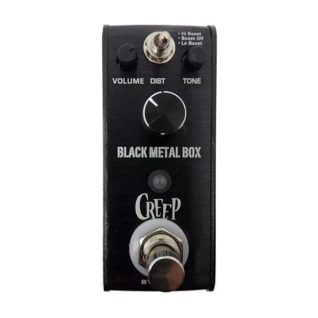 Pedal de Efectos - Creep - Black Metal Box