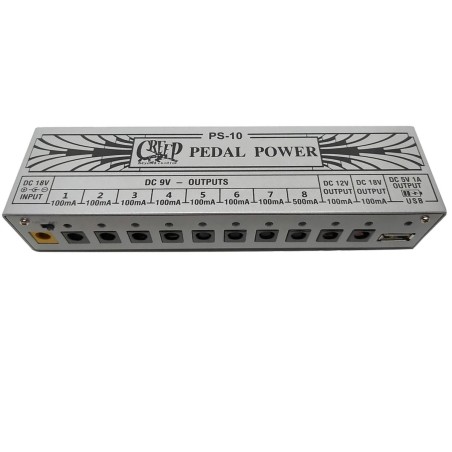 Fuente Para Pedales Creep Ps-10 10 Salidas + Usb