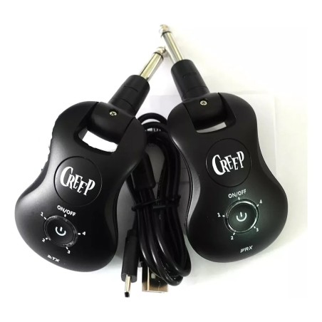 Sistema Inalámbrico Guitarra/Bajo Recargable Cree