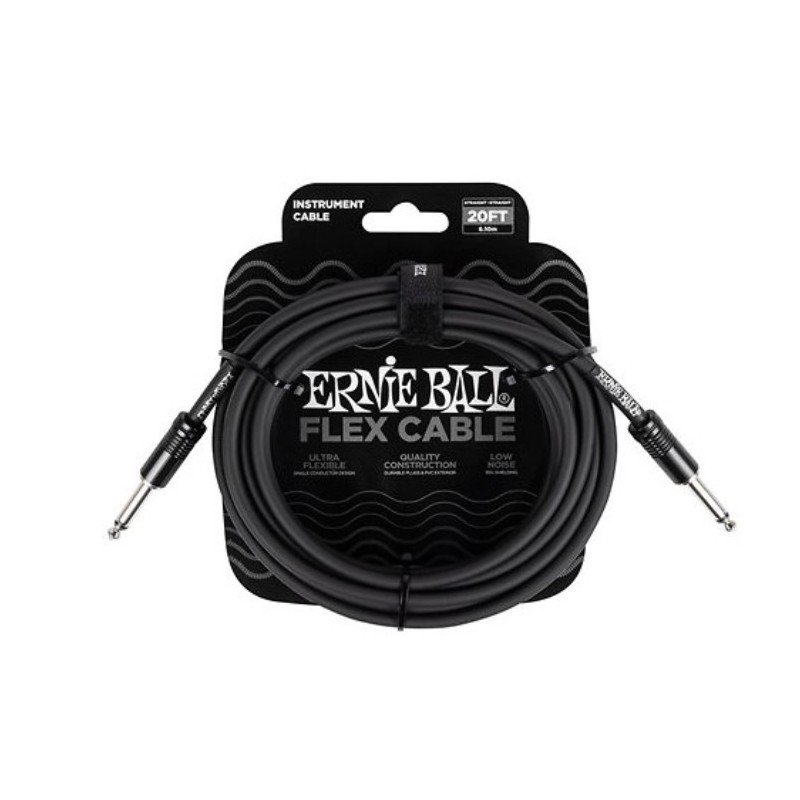 Cable de Instrumento - Ernie Ball - Plug-Plug - 6 Metros