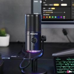 Micrófono condensador Maono Dm30 Rgb