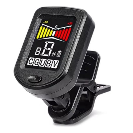 Afinador Digital Cromático Tipo Pinza Smith