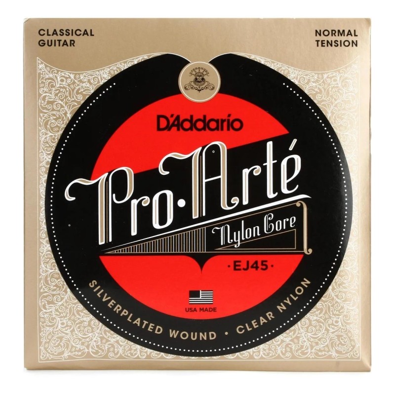 Encordado Guitarra Clasica - Daddario - Ej45 Pro.Arte - Tension Normal