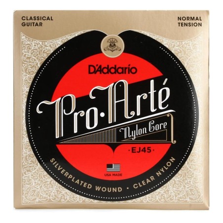 Encordado Guitarra Clasica - Daddario - Ej45 Pro.Arte - Tension Normal