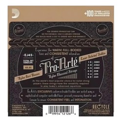 Encordado Guitarra Clasica - Daddario - Ej45 Pro.Arte - Tension Normal