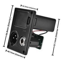 Ecualizador Activo Smith P/Guitarra Xlr Can Plug 6.