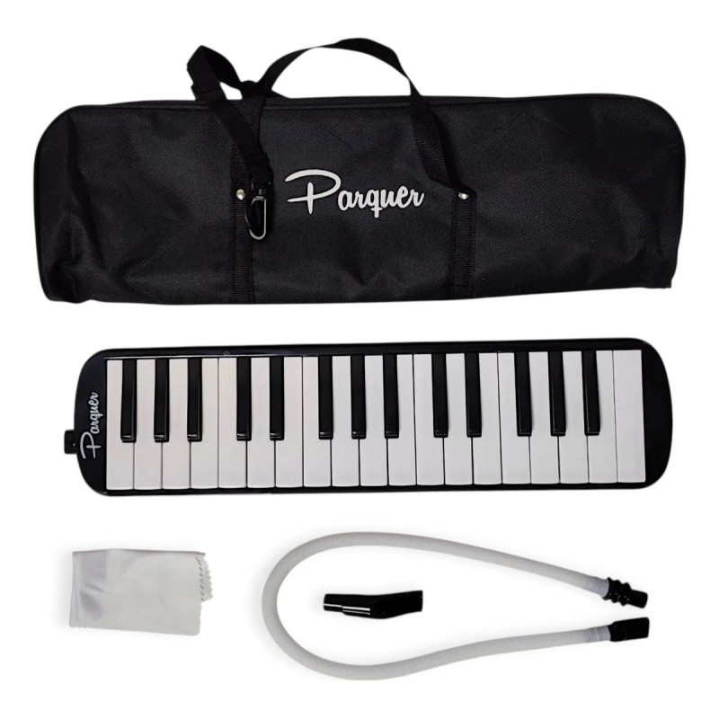 Flauta Melodica - Parquer - 32 Notas -C/Funda BK