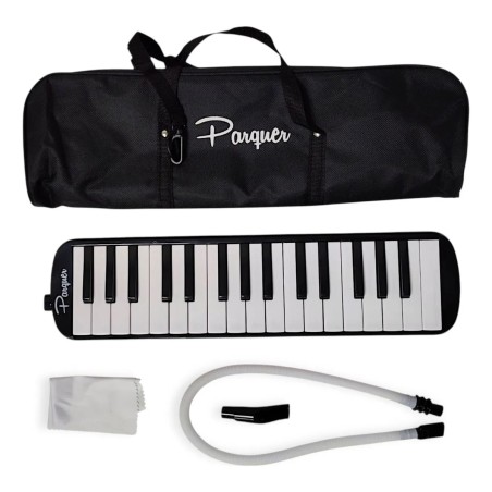 Flauta Melodica - Parquer - 32 Notas -C/Funda BK