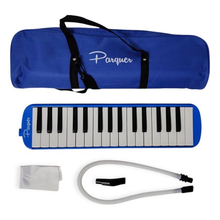 Flauta Melodica - Parquer - 32 Notas -C/Funda BL