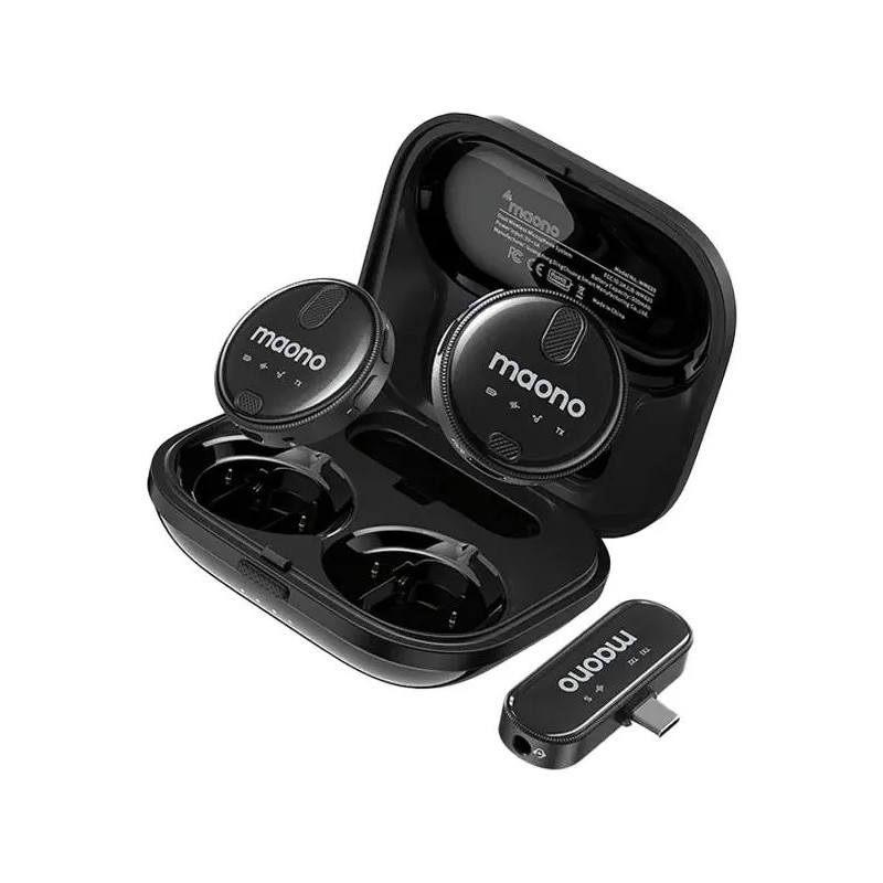 Microfono Lavalier Inalámbrico Wm620 Pc2 Usb-c Maono