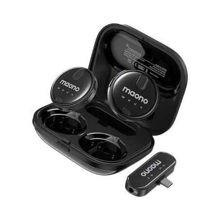 Microfono Lavalier Inalámbrico Wm620 Pc2 Usb-c Maono