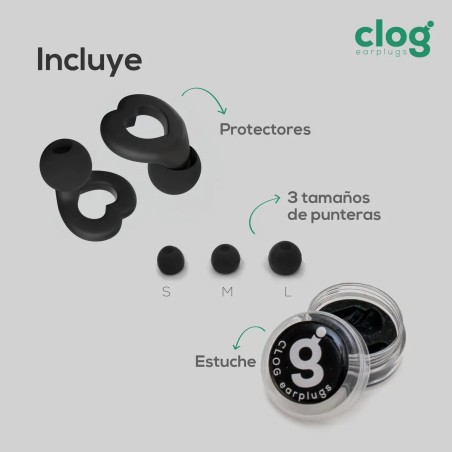 Tapones Para Oídos Clog Earplugs
