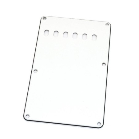 Tapa Trasera Para Guitarra Sambong 6 Agujeros wh