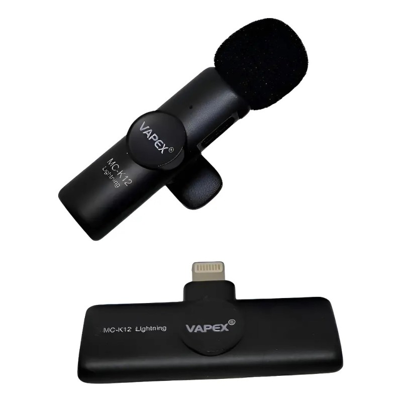 Micrófono Corbatero Vapex Inalámbrico P/celular