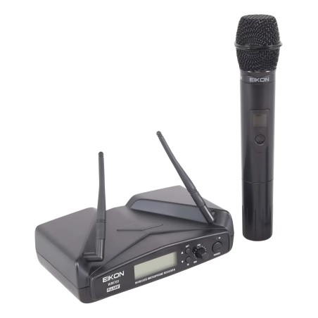 Microfono Inalambrico De Mano Uhf Eikon Wm700ha