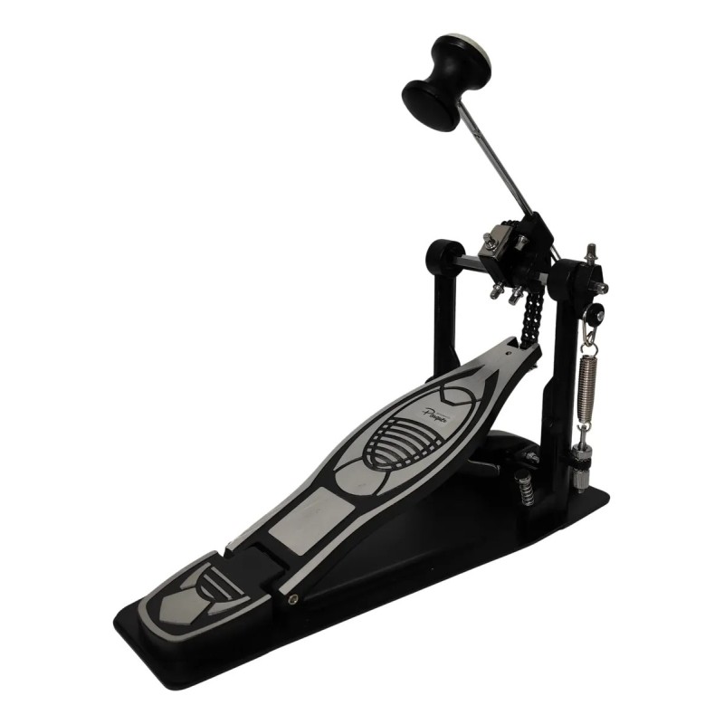 Pedal de Bombo Parquer Cadena Doble Base Rigida