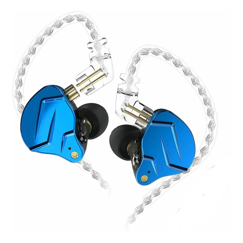 Auricular intraural Kz - Zsn Pro - Blue