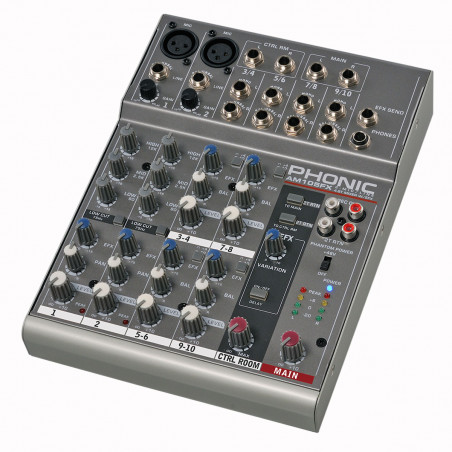 Mixer Phonic  - Am 105fx - ( 2 Xlr/línea  + 4 Stereo + Efectos )