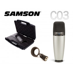 Microfono Condenser Multipatron - Samson - C03 -Con Estuche