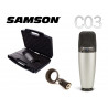 Microfono Condenser Multipatron - Samson - C03 -Con Estuche