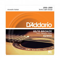 Encordado Para Guitarra Acustica - Daddario - Ez 900 - 10-50